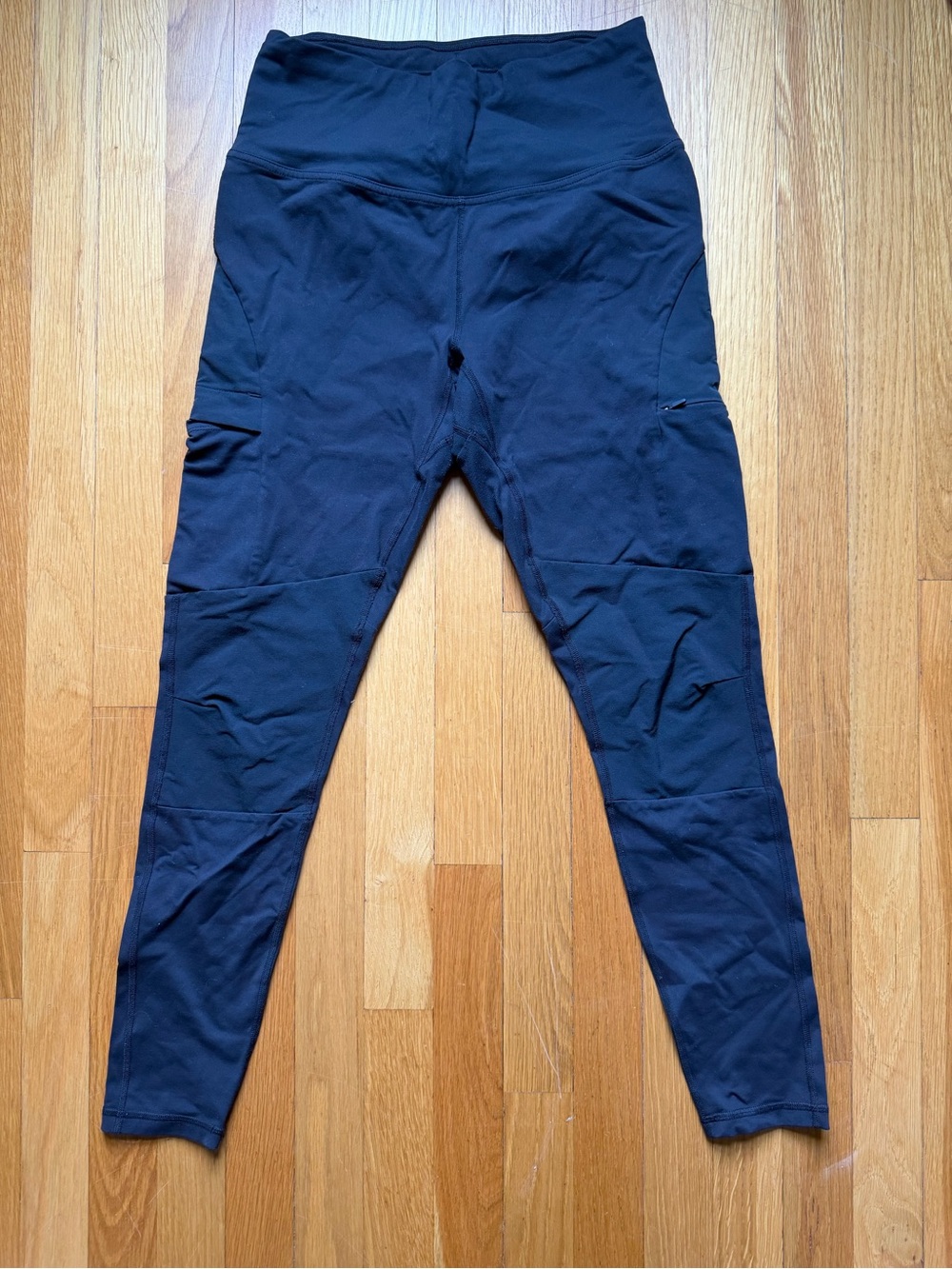 prAna Leggings LOT Womens M Black Hiking Cargo Pockets